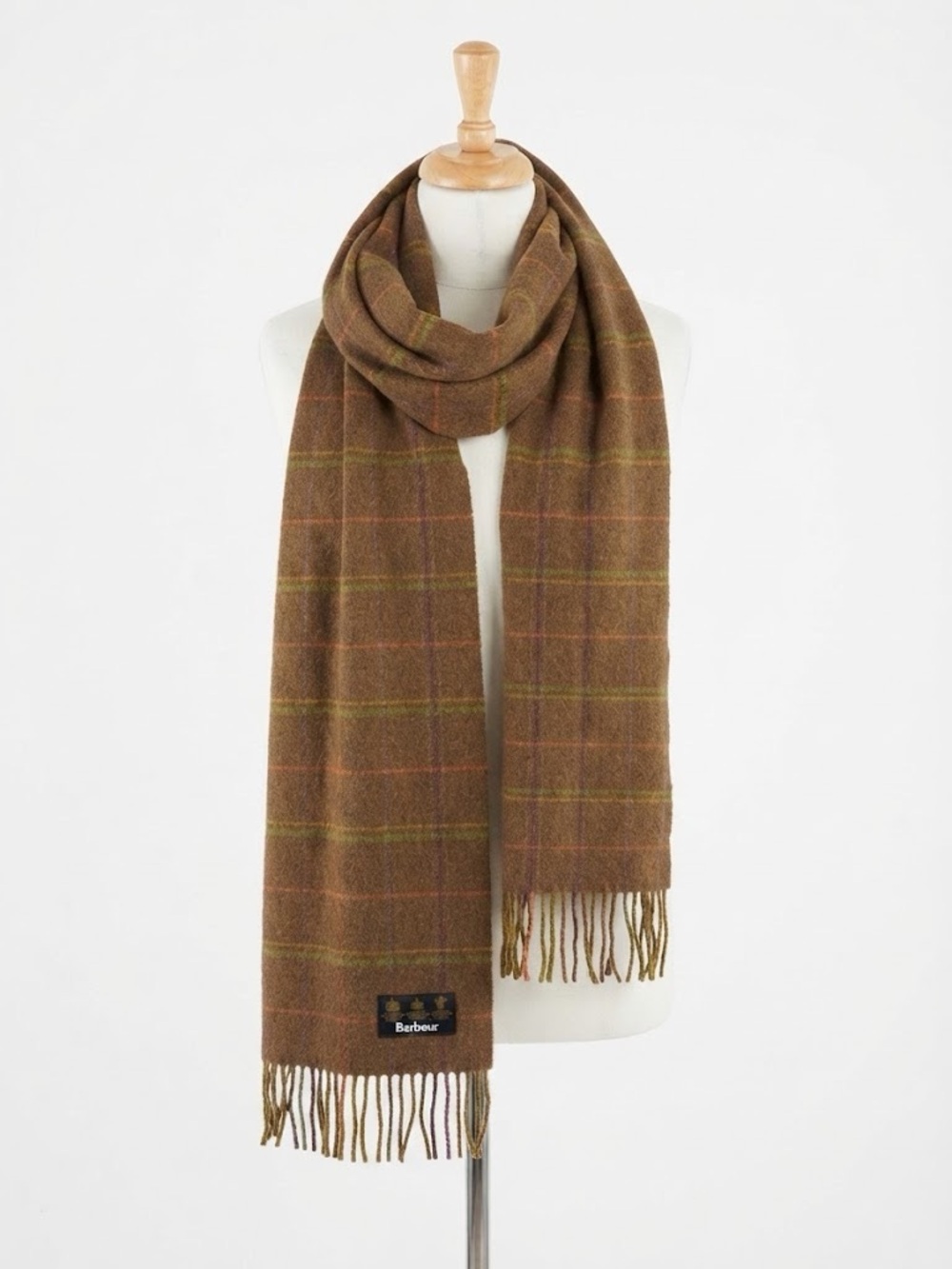 🍂 BARBOUR SCOTLAND WOOL SCARF
